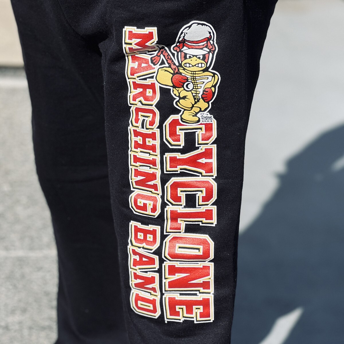 Champion® Cyclone Marching Band Cy Black Sweatpants